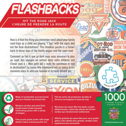 Flashbacks - Hit the Road Jack 1000 Piece Jigsaw Puzzle