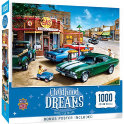 Childhood Dreams - Muscle Car Dreams 1000 Piece Jigsaw Puzzle (ONLINE ORDER ONLY)
