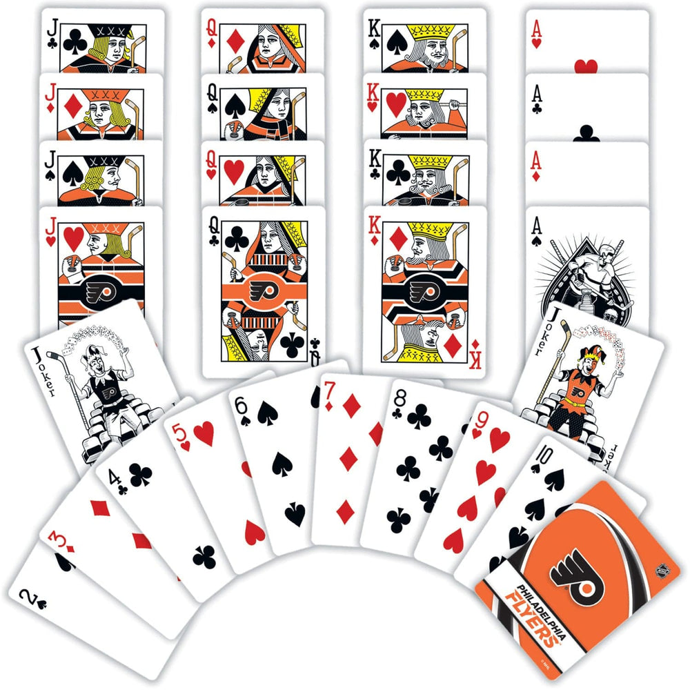 Philadelphia Flyers Playing Cards - 54 Card Deck (ONLINE ORDER ONLY)