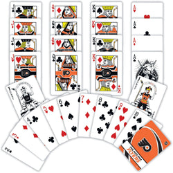 Philadelphia Flyers Playing Cards - 54 Card Deck (ONLINE ORDER ONLY)