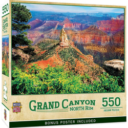 Grand Canyon North Rim 550 Piece Jigsaw Puzzle (ONLINE ORDER ONLY)