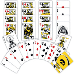Iowa Hawkeyes Playing Cards - 54 Card Deck (ONLINE ORDER ONLY)