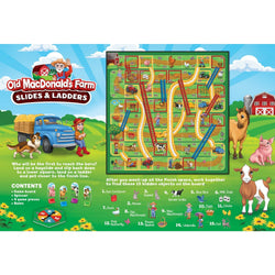 Old MacDonald's Farm - Slides & Ladders Board Game (ONLINE ORDER ONLY)