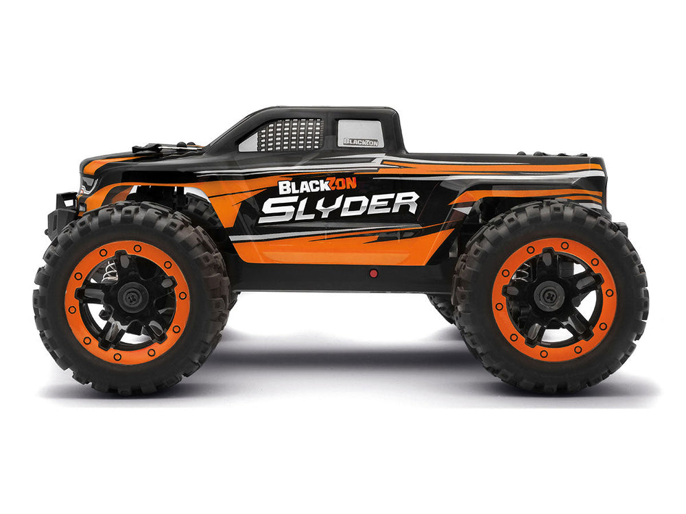 BlackZon Slyder MT 1/16 4WD Electric Monster Truck - Orange (ONLINE ORDER ONLY)