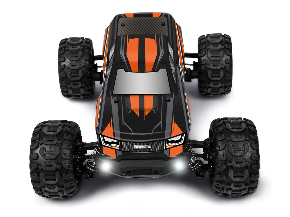 BlackZon Slyder MT 1/16 4WD Electric Monster Truck - Orange (ONLINE ORDER ONLY)