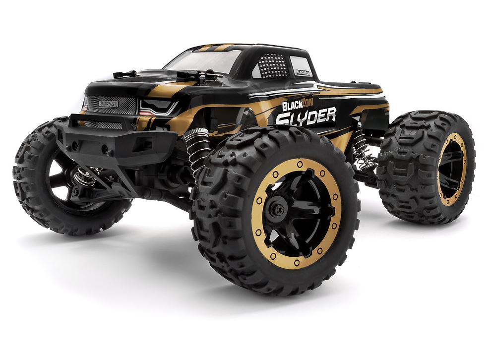 BlackZon Slyder 1/16th RTR 4WD Electric Monster Truck RTR Gold (ONLINE ORDER ONLY)