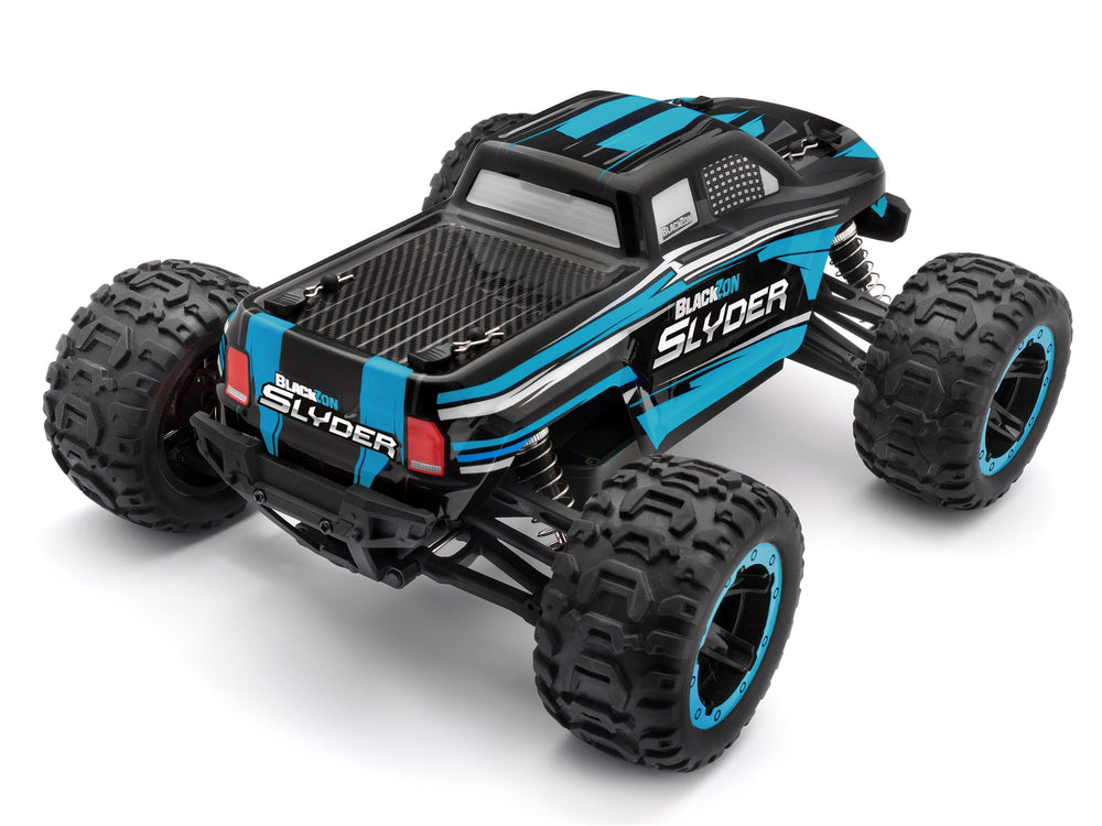 BlackZon Slyder 1/16th RTR 4WD Electric Monster Truck Blue (ONLINE ORDER ONLY)