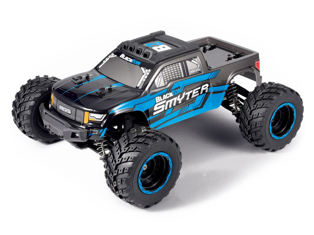 BlackZon Smyter MT 1/12 4WD Electric Monster Truck - Blue (ONLINE ORDER ONLY)