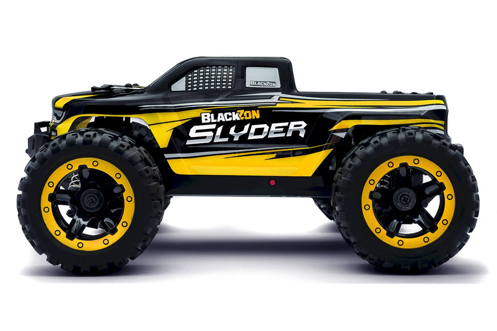 BlackZon Slyder MT 1/16 4WD Electric Monster Truck - RTR - Yellow 540116 (ONLINE ORDER ONLY)