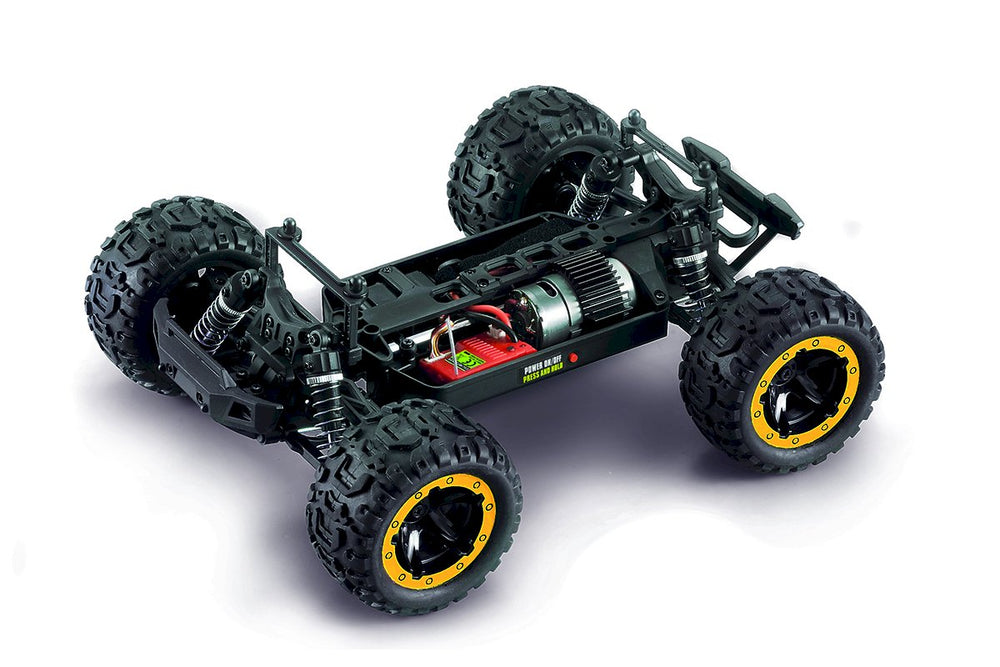 BlackZon Slyder MT 1/16 4WD Electric Monster Truck - RTR - Yellow 540116 (ONLINE ORDER ONLY)