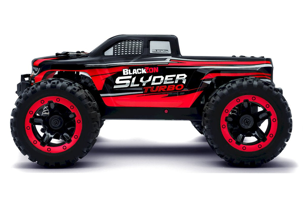BlackZon Slyder MT Turbo 1/16 4WD 2S Brushless Monster Truck - Red 540211 (ONLINE ORDER ONLY)