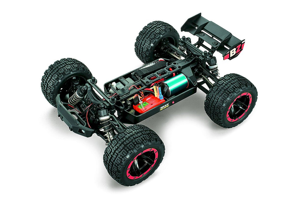 BlackZon Slyder ST Turbo 1/16 4WD RTR 2S Brushless Stadium Truck - Red 540217 (ONLINE ORDER ONLY)