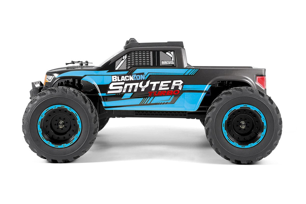BlackZon Smyter MT Turbo 1/12 4WD RTR 3S Brushless Monster Truck - Blue 540252 (ONLINE ORDER ONLY)