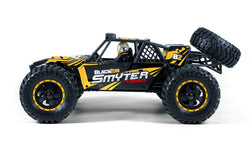 BlackZon Smyter DB Turbo 1/12 Scale 4WD 3S Brushless Electric Desert Buggy RTR (Yellow) - 540257