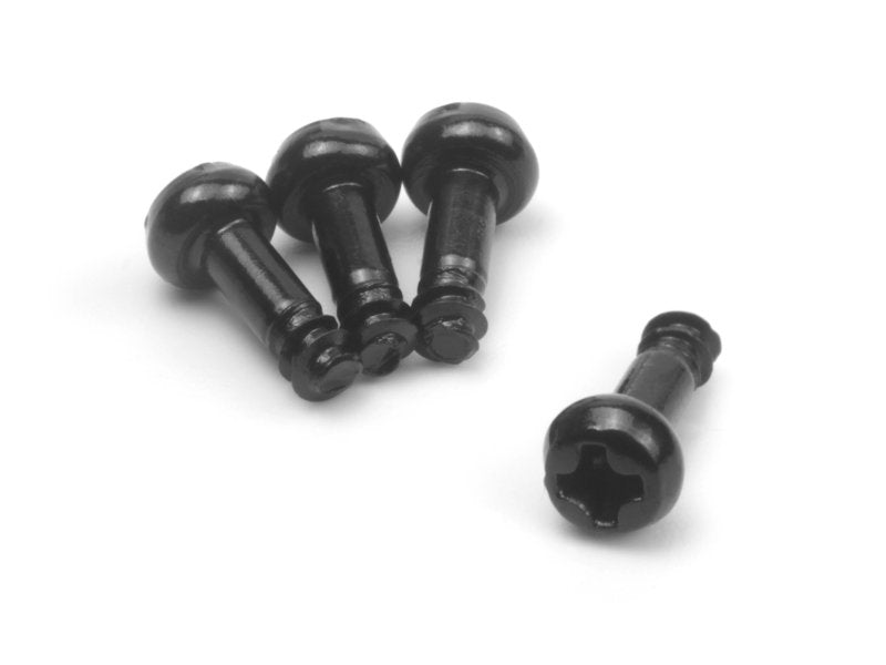 BlackZon Battery Cover Screws 2.3x6.5mm (4-Pack) for Spryte - OEM Replacement - 540332