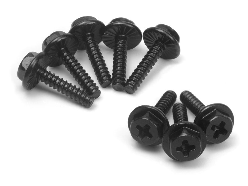 BlackZon Wheel Lock Bolts ST 2.6x12mm (8-Pack) for Spryte - OEM Replacement - 540333