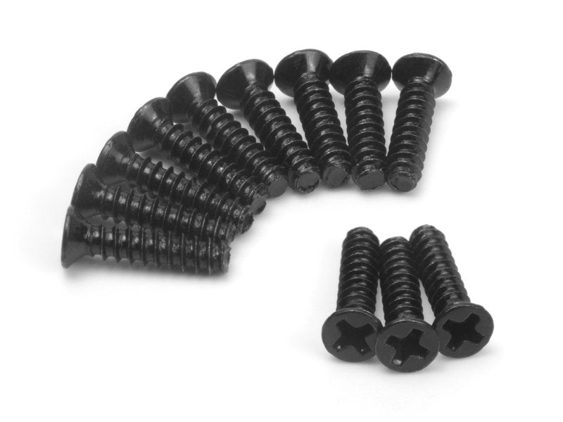 BlackZon Countersunk Self-Tapping Screws KBHO 2.3x10mm - OEM Hardware - 540350