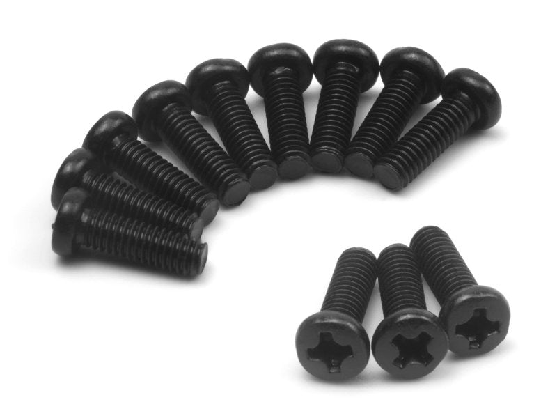 BlackZon Pan Head Self-Tapping Screws BMHO 2.5x8mm for Spryte - OEM Hardware - 540351