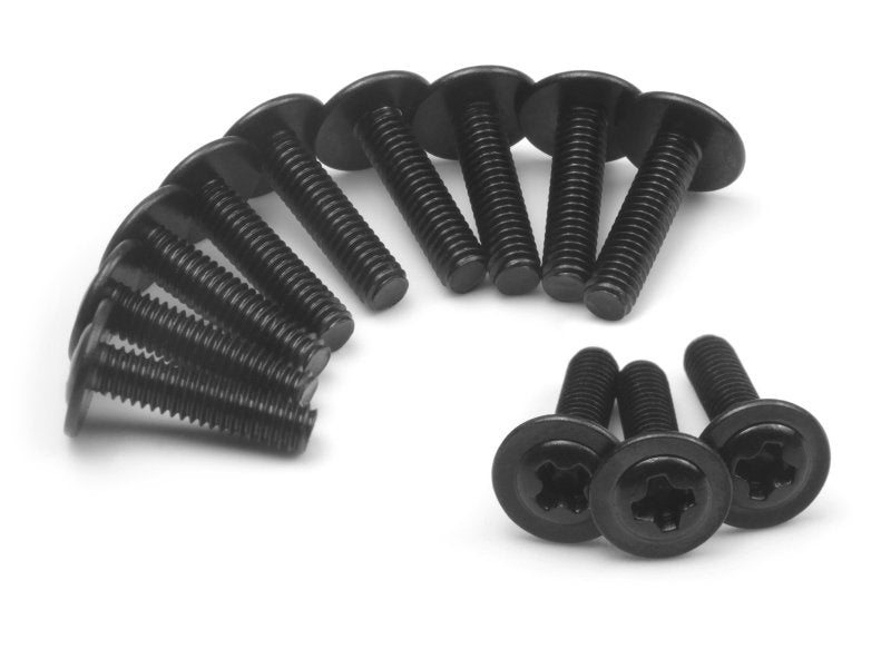 BlackZon Flange Head Self-Tapping Screws PWTHO 2.5x12mm - OEM Hardware - 540357