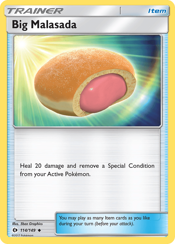 Big Malasada (114/149) [Sun & Moon: Base Set] (Online Only)