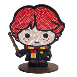 Diamond Art Club – Sparkle Pals Ron Weasley Licensed Harry Potter Diamond Painting (Round Drill, 4.8" x 5.7") (ONLINE ORDER ONLY)
