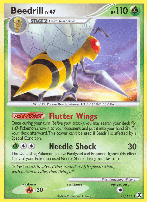 Beedrill (15/111) [Platinum: Rising Rivals] (Online Only)