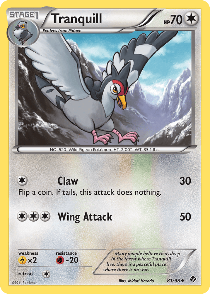 Tranquill (81/98) [Black & White: Emerging Powers] (Online Only)
