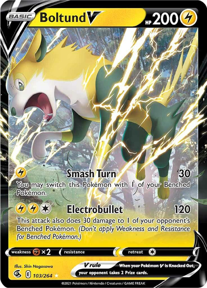Boltund V (103/264) [Sword & Shield: Fusion Strike] (Online Only)