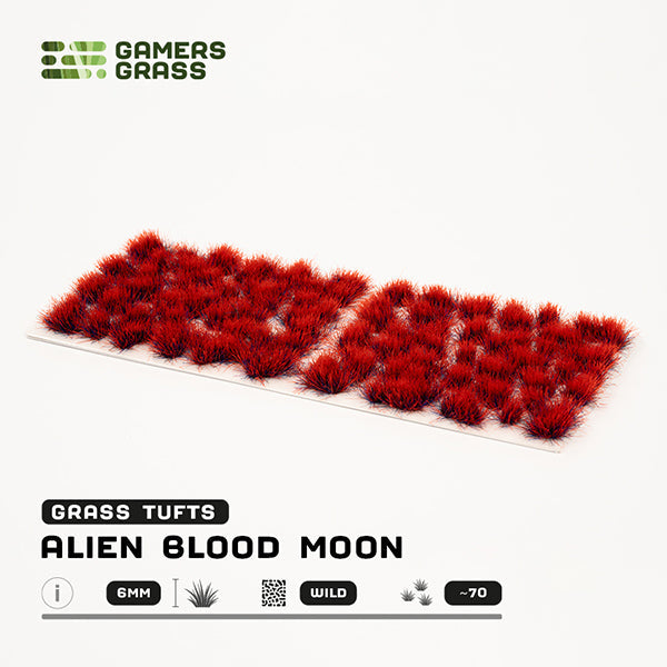 Gamers Grass Tufts: Alien Tufts- Blood Moon 6mm- Wild (ONLINE ORDER ONLY)
