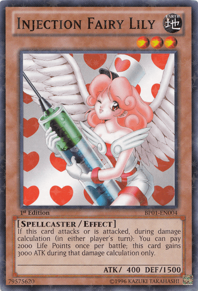 Injection Fairy Lily [BP01-EN004] Starfoil Rare (ONLINE ORDER ONLY)
