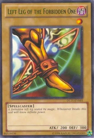 Left Leg of the Forbidden One (Green) [DL11-EN003] Rare