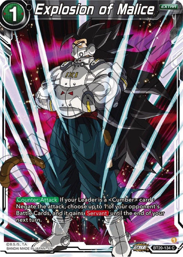 Explosion of Malice (BT20-134) [Power Absorbed] (ONLINE ORDER ONLY)
