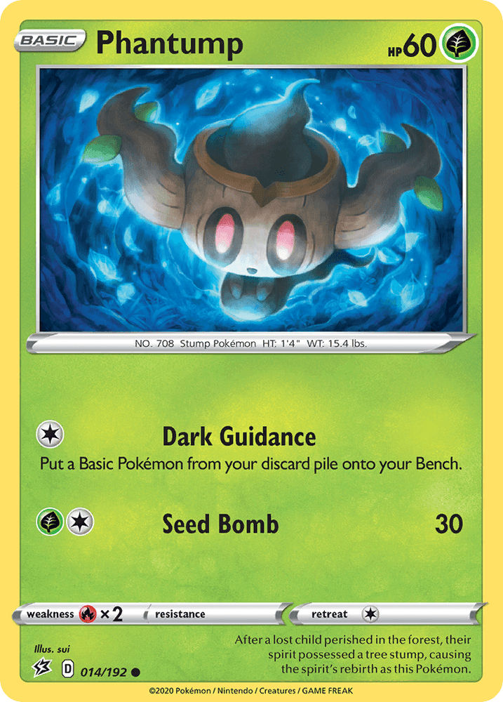 Phantump (014/192) [Sword & Shield: Rebel Clash] (Online Only)