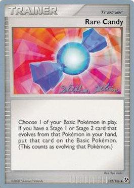 Rare Candy (102/106) (Luxdrill - Stephen Silvestro) [World Championships 2009] (Online Only)