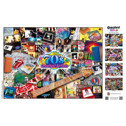 Greatest Hits - 70's Artists 1000 Piece Jigsaw Puzzle (ONLINE ORDER ONLY)