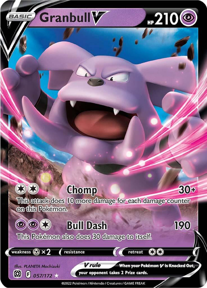 Granbull V (057/172) [Sword & Shield: Brilliant Stars] (Online Only)
