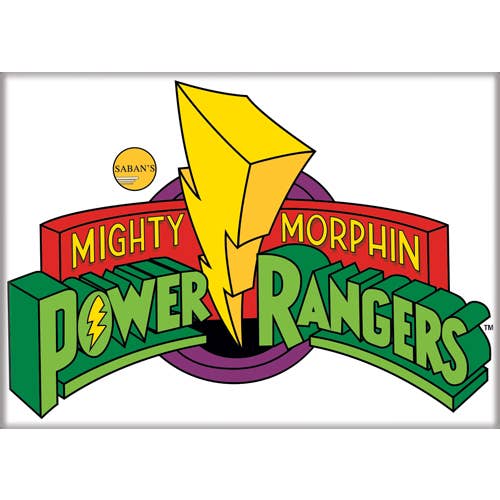 Power Rangers: Logo Magnet (ONLINE ORDER ONLY)