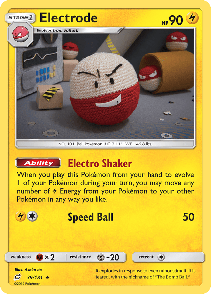 Electrode (39/181) [Sun & Moon: Team Up] (Online Only)