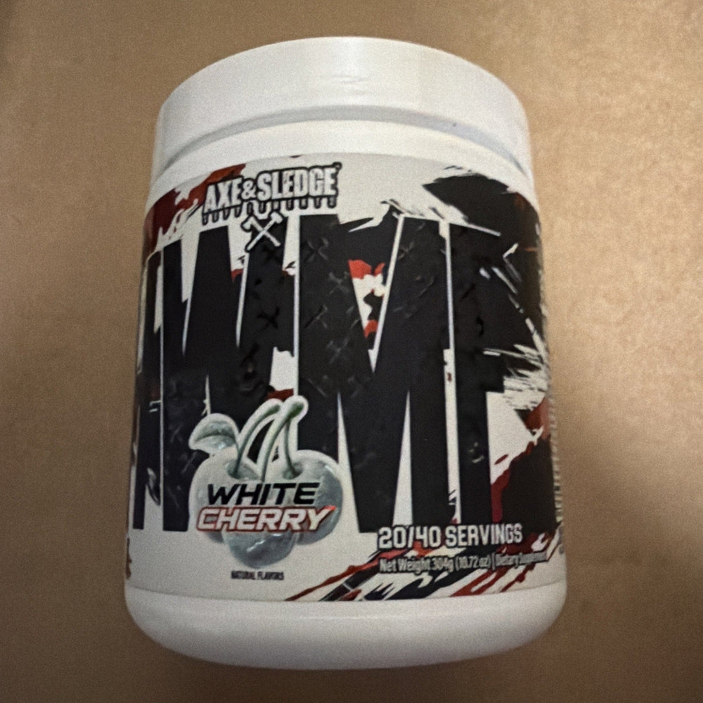 HWMF High Stim Pre-Workout - White Cherry (40 Servings)BB 01/2027 (ONLINE ORDER ONLY)