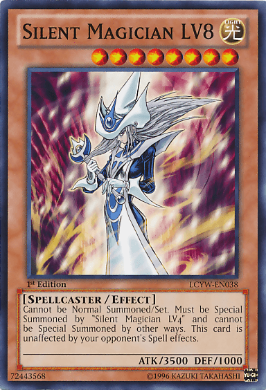 Silent Magician LV8 [LCYW-EN038] Common (ONLINE ORDER ONLY)