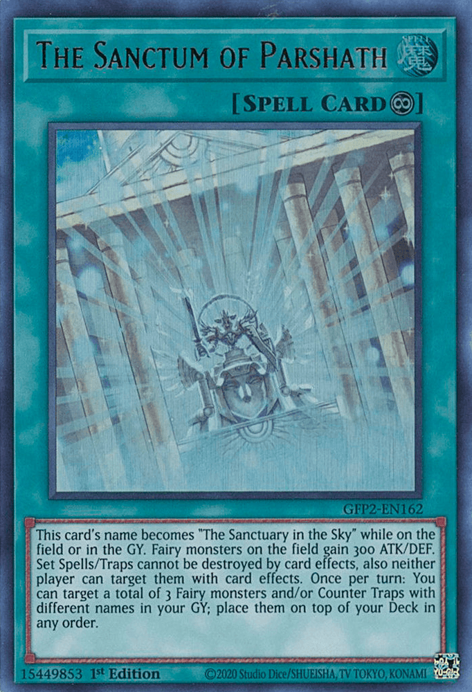 The Sanctum of Parshath [GFP2-EN162] Ultra Rare (ONLINE ORDER ONLY)