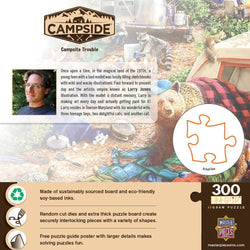 Campside - Campsite Trouble 300 Piece EZ Grip Jigsaw Puzzle (ONLINE ORDER ONLY)
