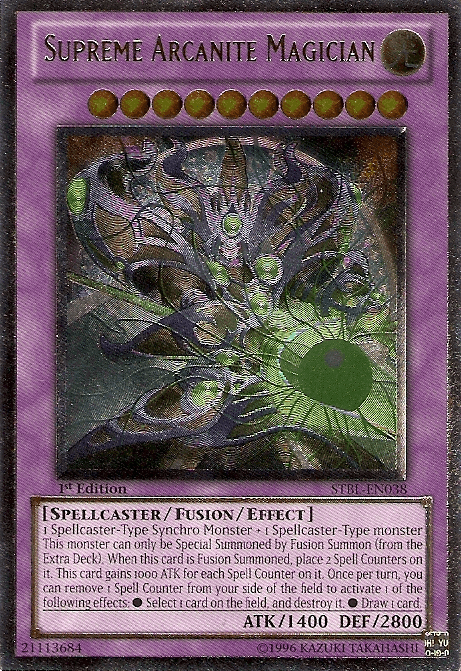 Supreme Arcanite Magician [STBL-EN038] Ultimate Rare (ONLINE ORDER ONLY)