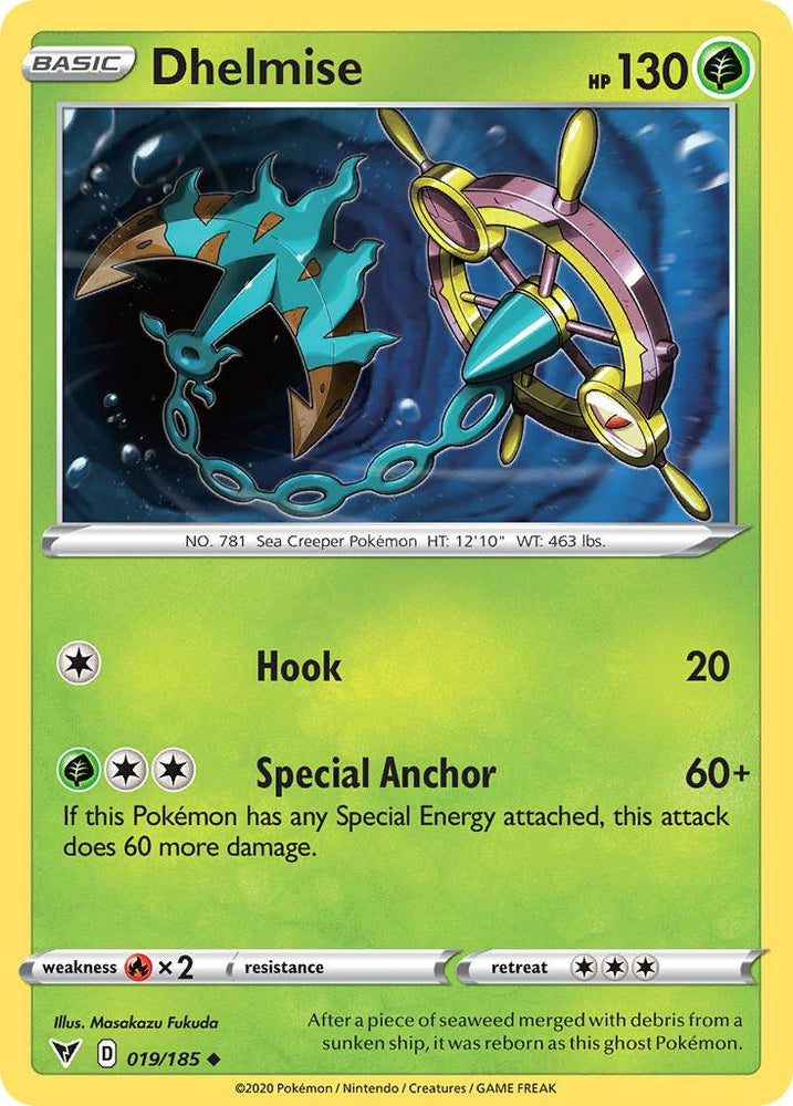 Dhelmise (019/185) [Sword & Shield: Vivid Voltage] (Online Only)