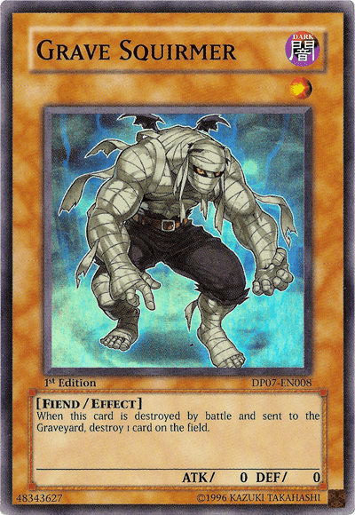 Grave Squirmer [DP07-EN008] Super Rare (ONLINE ORDER ONLY)
