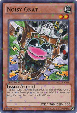 Noisy Gnat [BP01-EN204] Starfoil Rare (ONLINE ORDER ONLY)