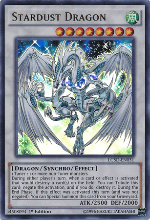Stardust Dragon [LC5D-EN031] Ultra Rare (ONLINE ORDER ONLY)