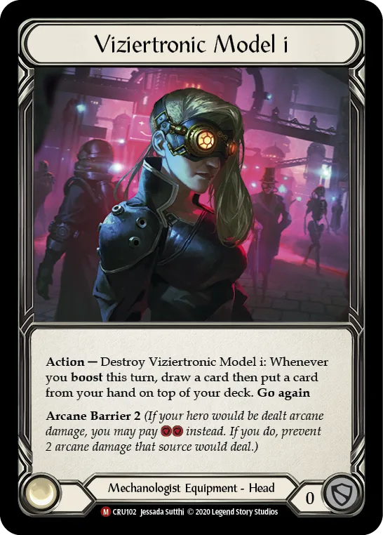 Viziertronic Model i [CRU102] (Crucible of War)  1st Edition Normal - Anime Imports LLC
