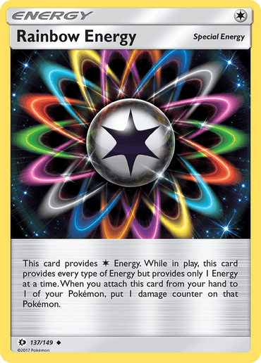 Rainbow Energy (137/149) [Sun & Moon: Base Set] (Online Only)