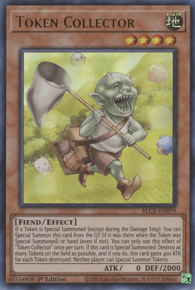 Token Collector [BLCR-EN079] Ultra Rare (ONLINE ORDER ONLY)